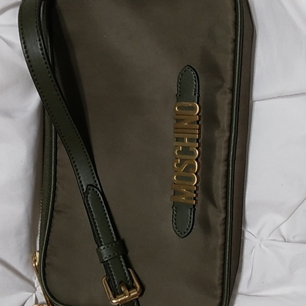 Moschino olive green